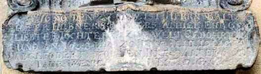 Fragment epitafium
